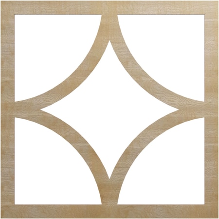 Ekena Millwork Statesman Wood Fretwork Pierced Ceiling Medallion, Birch, 30"OD x 19 1/4"ID x 3/8"T CMWP30X30X0375STBI